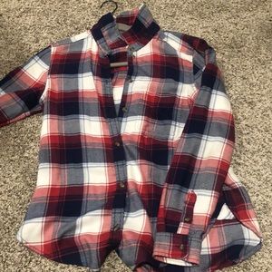Extremely soft AE flannel top